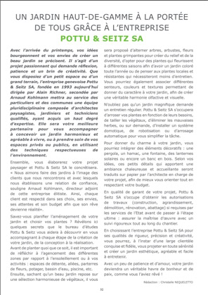 Texte en colonnes sur une page, avec un titre en majuscules en haut, suivi de sous-titres et de paragraphes.